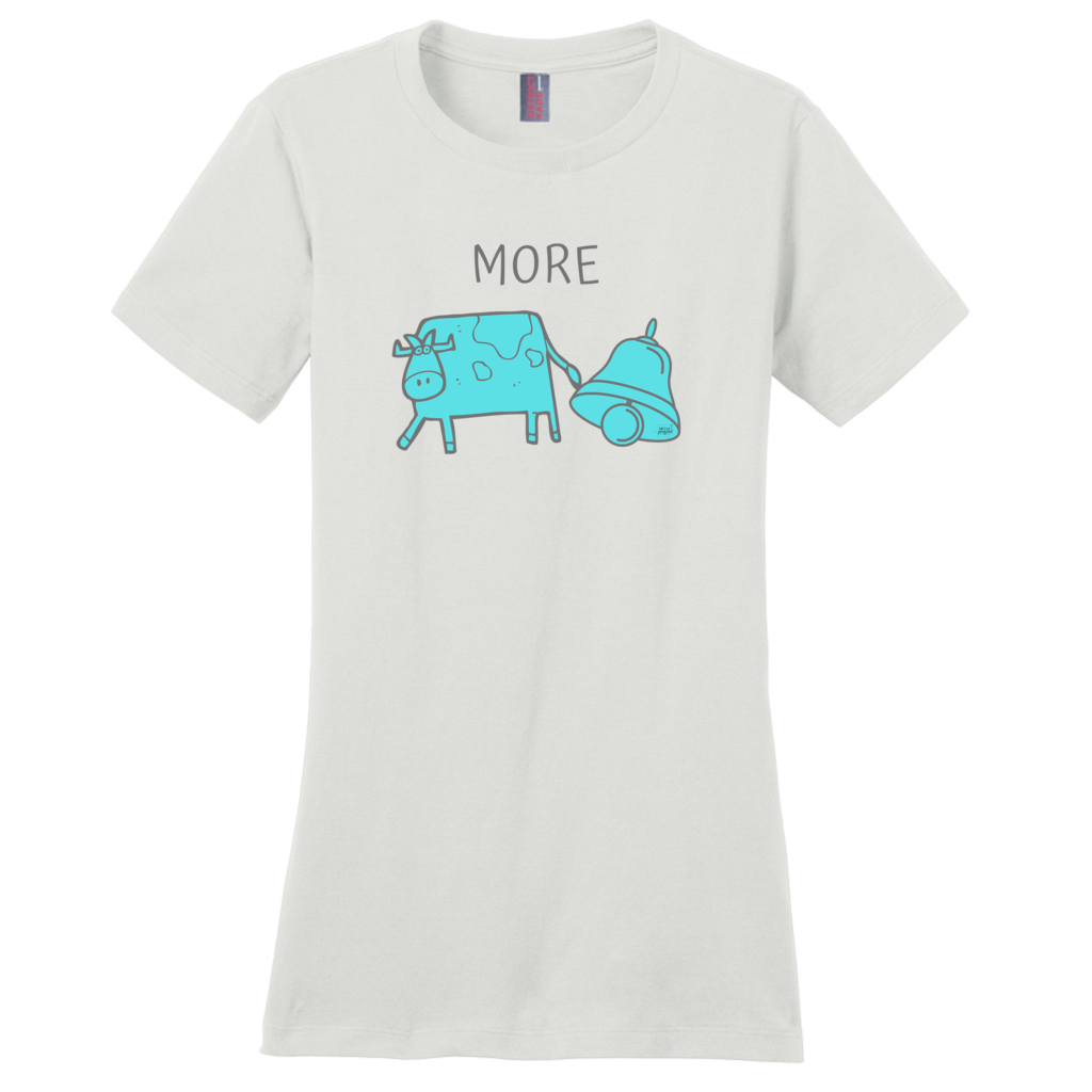 T-Shirt-More Cowbell Please