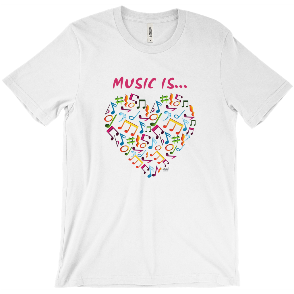 T-Shirt-Unisex-Music is Love