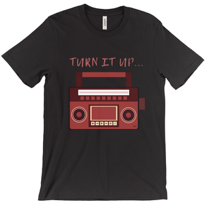 T-Shirt-Turn It Up Man